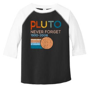 Pluto Never Forget 1930 2006 Toddler Fine Jersey T-Shirt