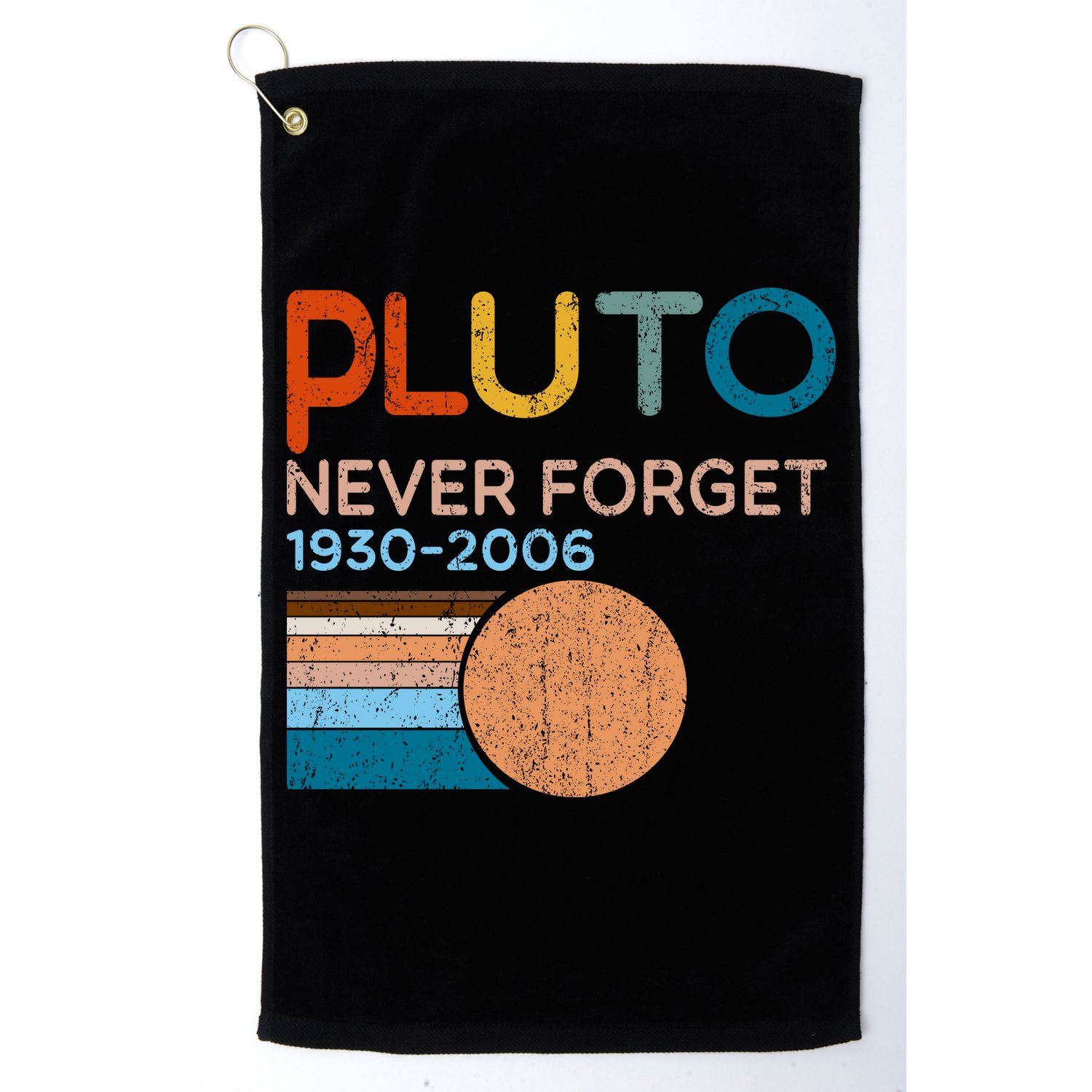 Pluto Never Forget 1930 2006 Golf Towel