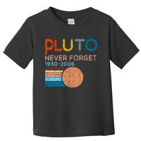 Pluto Never Forget 1930 2006 Toddler T-Shirt