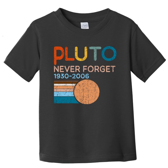 Pluto Never Forget 1930 2006 Toddler T-Shirt