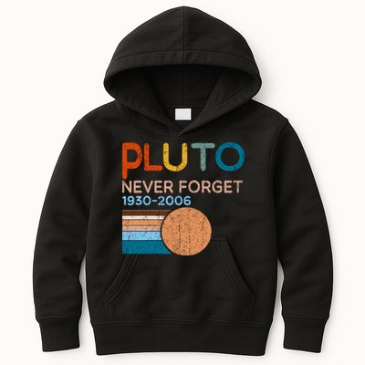 Pluto Never Forget 1930 2006 Kids Hoodie