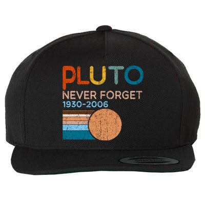 Pluto Never Forget 1930 2006 Wool Snapback Cap