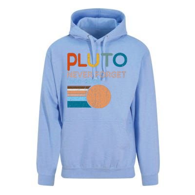 Pluto Never Forget 1930 2006 Unisex Surf Hoodie