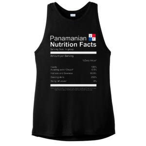 Panamanian Nutrition Facts Funny Panamanian Ladies PosiCharge Tri-Blend Wicking Tank