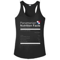 Panamanian Nutrition Facts Funny Panamanian Ladies PosiCharge Competitor Racerback Tank