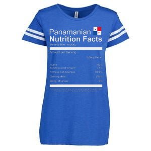 Panamanian Nutrition Facts Funny Panamanian Enza Ladies Jersey Football T-Shirt