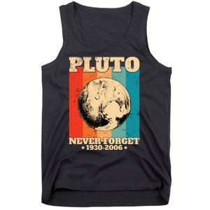 Pluto Never Forget 1930 2006 Tank Top