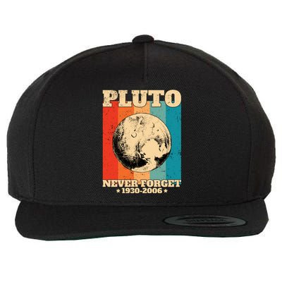 Pluto Never Forget 1930 2006 Wool Snapback Cap