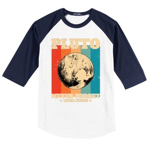 Pluto Never Forget 1930 2006 Baseball Sleeve Shirt