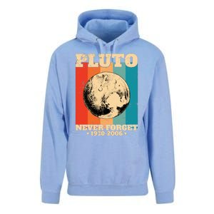 Pluto Never Forget 1930 2006 Unisex Surf Hoodie