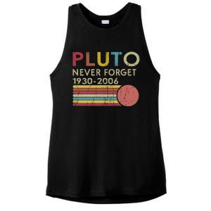 Pluto Never Forget 1930 Ladies PosiCharge Tri-Blend Wicking Tank