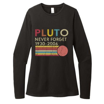 Pluto Never Forget 1930 Womens CVC Long Sleeve Shirt