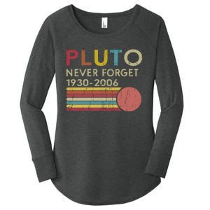 Pluto Never Forget 1930 Women's Perfect Tri Tunic Long Sleeve Shirt