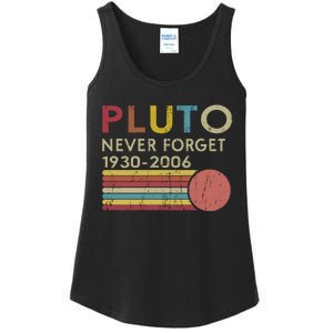 Pluto Never Forget 1930 Ladies Essential Tank