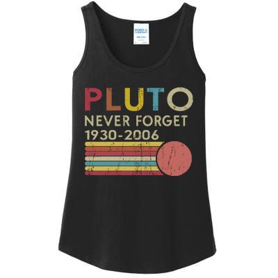 Pluto Never Forget 1930 Ladies Essential Tank