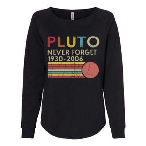 Pluto Never Forget 1930 Womens California Wash Sweatshirt