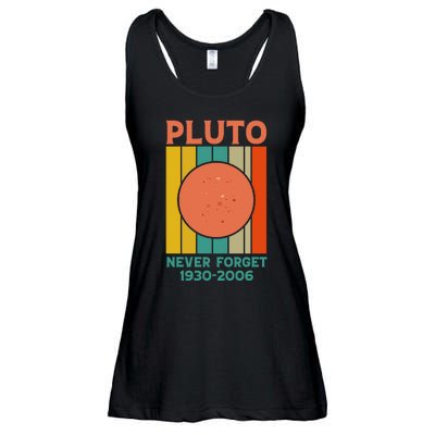 Pluto Never Forget T Ladies Essential Flowy Tank