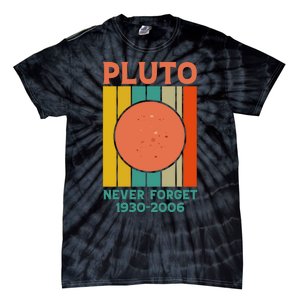 Pluto Never Forget T Tie-Dye T-Shirt