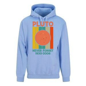 Pluto Never Forget T Unisex Surf Hoodie