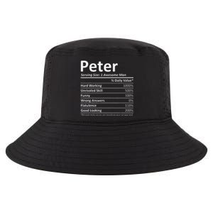 PETER Nutrition Funny Birthday Personalized Name Gift Idea Cool Comfort Performance Bucket Hat