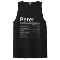 PETER Nutrition Funny Birthday Personalized Name Gift Idea PosiCharge Competitor Tank