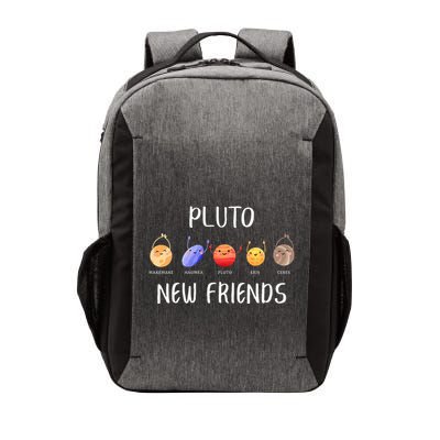 Pluto New Friends Dwarf Planets Funny Astronomy Science Vector Backpack