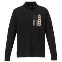 Potato Novelty For Gag Potato Lover Performance Long Sleeve Polo