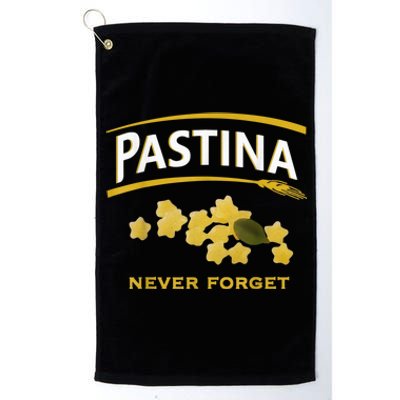 Pastina Never Forget Platinum Collection Golf Towel