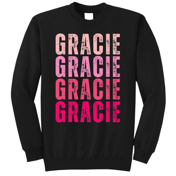 Personalized Name Gracie I Love Gracie Sweatshirt