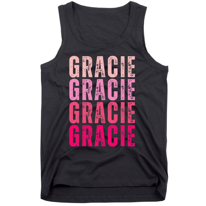 Personalized Name Gracie I Love Gracie Tank Top