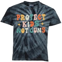 Protect Not Guns For  Gun Control Kids Tie-Dye T-Shirt