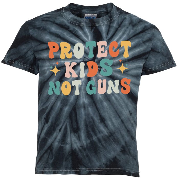 Protect Not Guns For  Gun Control Kids Tie-Dye T-Shirt