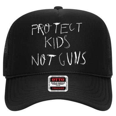 Protect Not Guns High Crown Mesh Back Trucker Hat