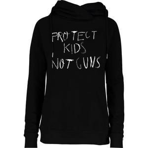 Protect Not Guns Womens Funnel Neck Pullover Hood