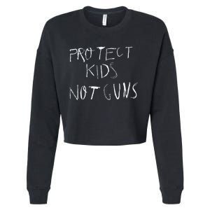 Protect Not Guns Cropped Pullover Crew