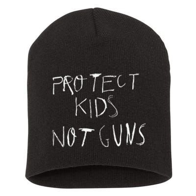 Protect Not Guns Short Acrylic Beanie