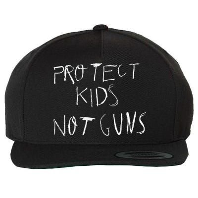 Protect Not Guns Wool Snapback Cap