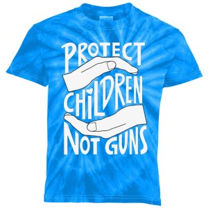 Protect Not Guns For Gun Control Now Kids Tie-Dye T-Shirt