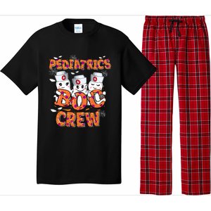 Pediatric Nurse Gift Halloween Pediatric Boo Crew Great Gift Pajama Set