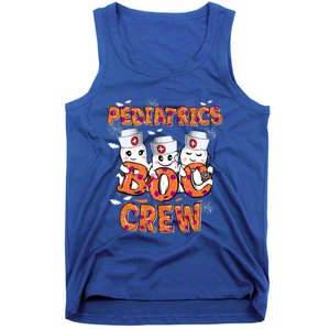 Pediatric Nurse Gift Halloween Pediatric Boo Crew Great Gift Tank Top