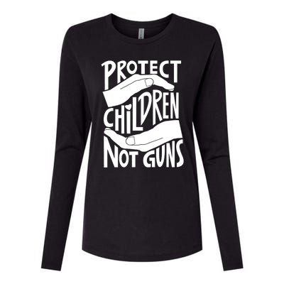 Protect Not Guns For Men Women Gun Control Now Womens Cotton Relaxed Long Sleeve T-Shirt