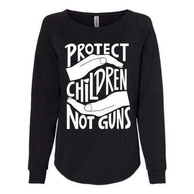 Protect Not Guns For Men Women Gun Control Now Womens California Wash Sweatshirt