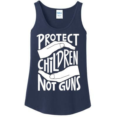 Protect Not Guns For Men Women Gun Control Now Ladies Essential Tank