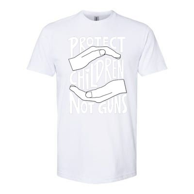 Protect Not Guns For Men Women Gun Control Now Softstyle® CVC T-Shirt