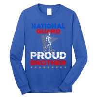 Proud National Guard Brother Gift Military Great Gift Long Sleeve Shirt