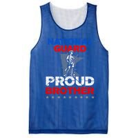 Proud National Guard Brother Gift Military Great Gift Mesh Reversible Basketball Jersey Tank