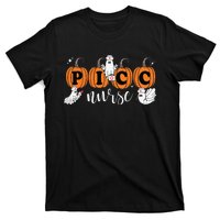 Picc Nurse Groovy Pumpkin Nurse Halloween T-Shirt