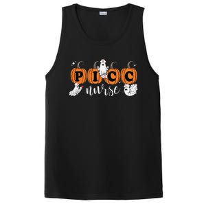 Picc Nurse Groovy Pumpkin Nurse Halloween PosiCharge Competitor Tank