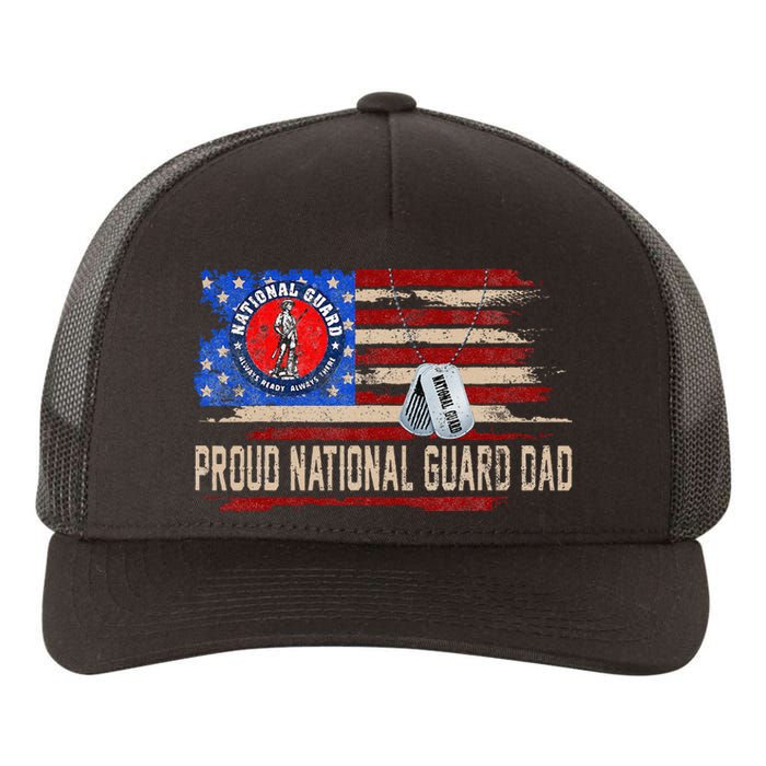 Proud National Guard Graduation Proud National Guard Dad Yupoong Adult 5-Panel Trucker Hat