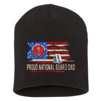 Proud National Guard Graduation Proud National Guard Dad Short Acrylic Beanie